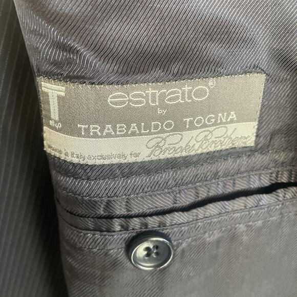 Brooks Brothers 1818 Fitzgerald Blazer Size 39R W33 Wool Estrado Made in Italy - Picture 9 of 16
